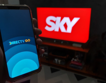 Na imagem, DirecTV GO, streaming da SKY, que teve redução de custo e ganho de performance pelo trabalho prestado pela UDS.