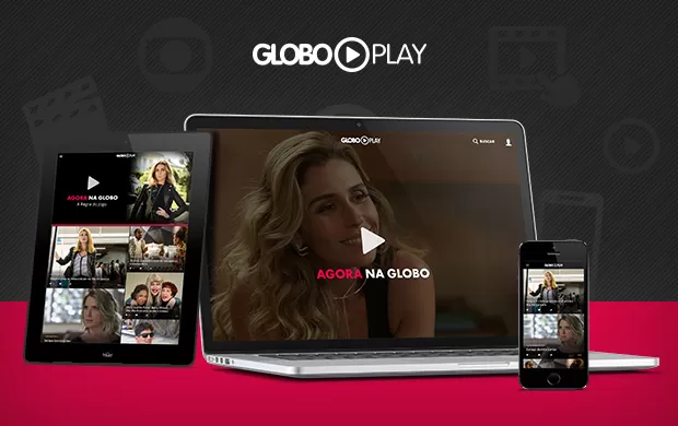 experiência do usuário no aplicativo da Globoplay