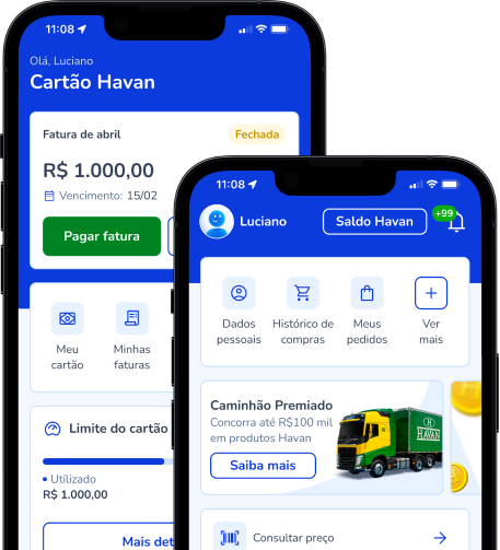 imagem ilustrativa do aplicativo Havan