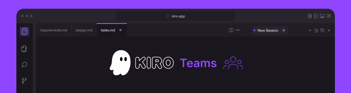 Kiro Teams - configuração do IDE agentic da AWS para times de desenvolvimento