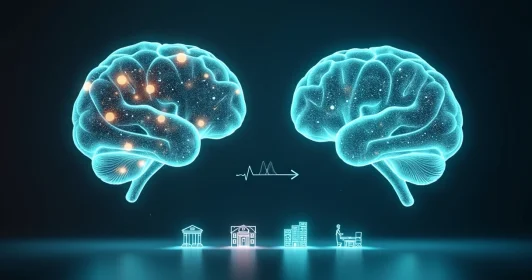 Comparação visual entre modelo de IA genérico e modelo de IA de domínio específico